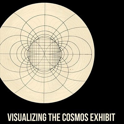 Visualizing the Cosmos exhibit poster