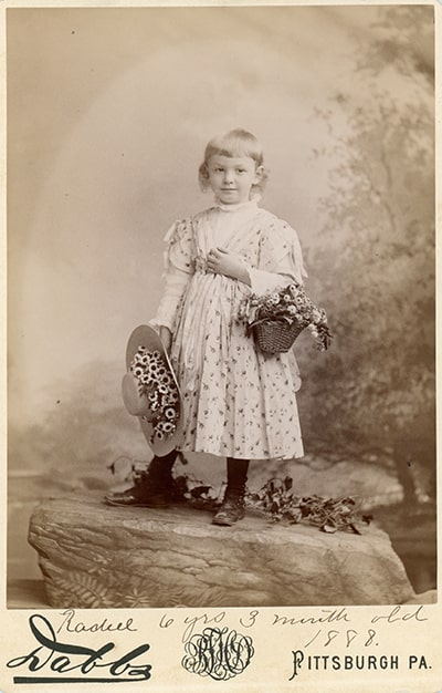 Six-year-old Rachel McMasters Miller Hunt