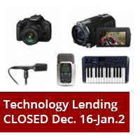 Technology Lending closed Dec. 16-Jan. 2