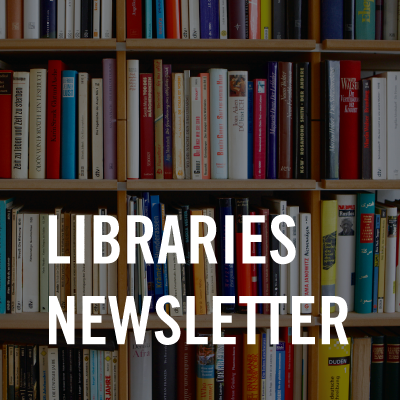 Image of Libraries Newsletter header.