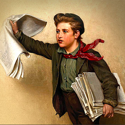 newspaper boy