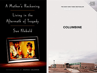 Book cover images for A Mother's Reckoning and Columbine