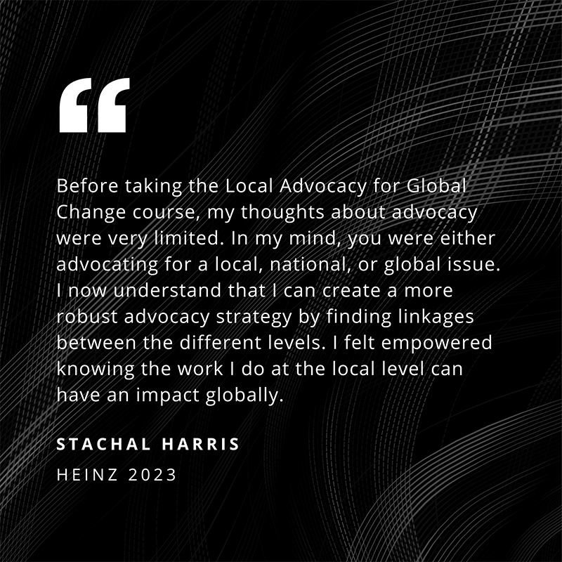 Quote by Stachal Harris.