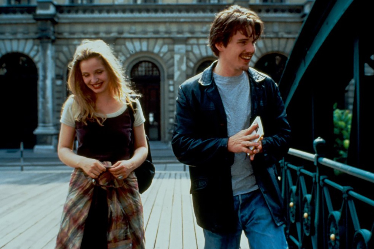 Ethan Hawke in "Before Sunrise"