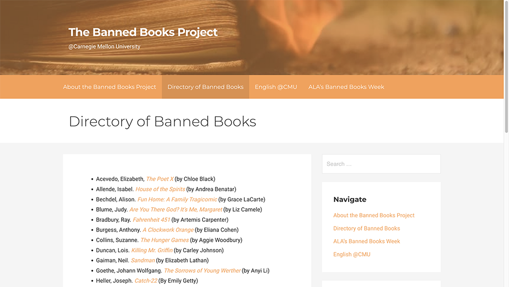 The Banned Books Project