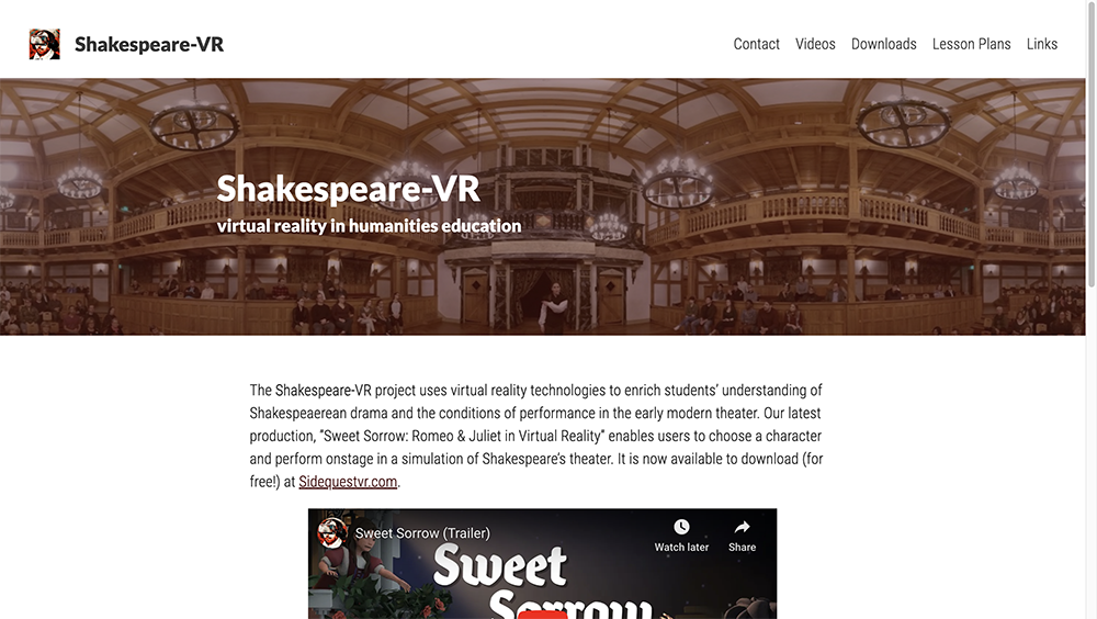 Shakespeare-VR