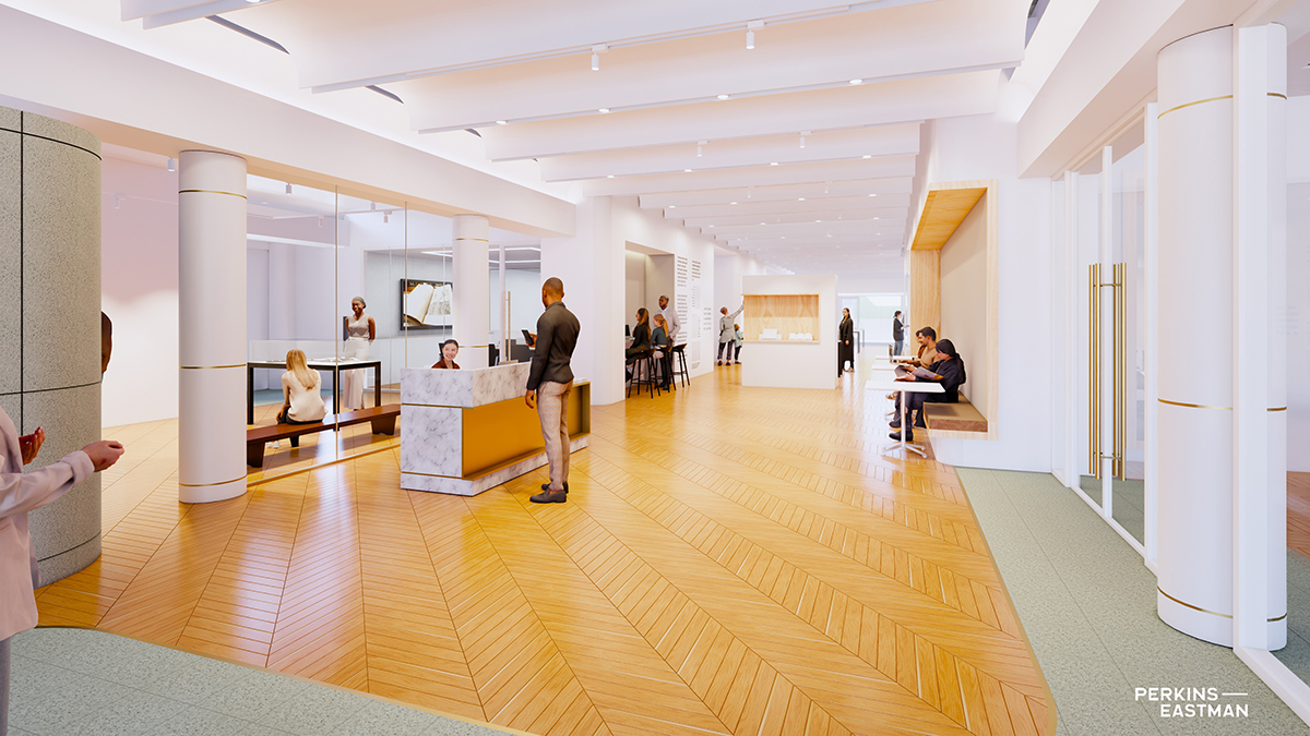 Posner Center rendering by Perkins Eastman