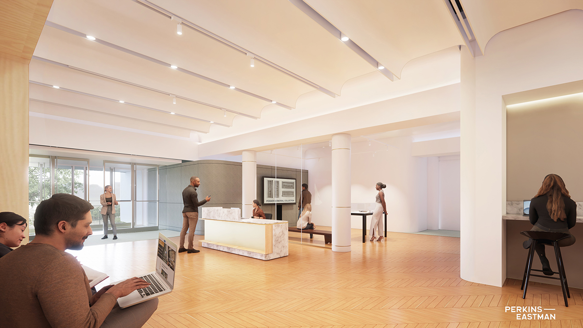 Posner Center rendering by Perkins Eastman