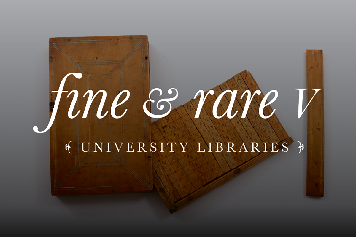 Fine and Rare V