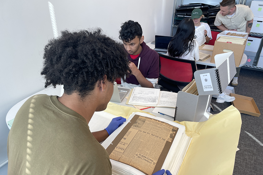 Students in the University Archives