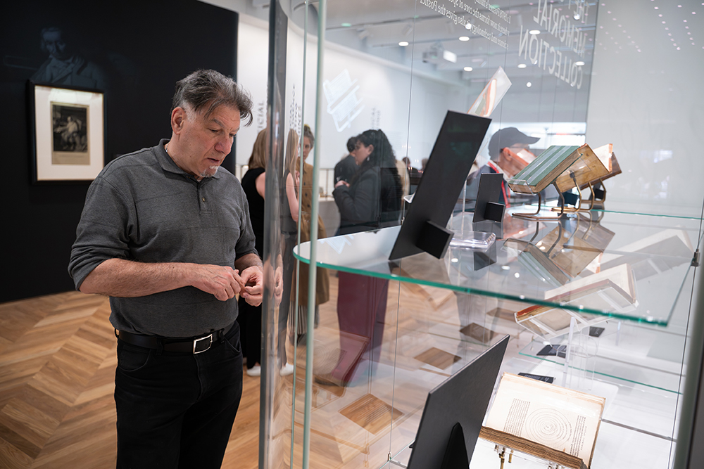 Visitors were able to see a variety of rare materials on display, including Copernicus’ 1543 “On the Revolutions of the Heavenly Spheres” and an early printing of the U.S. Bill of Rights.