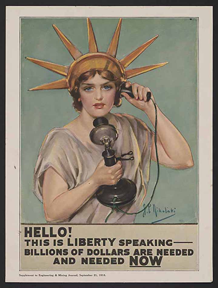 World War I was the first widespread use of government propaganda.