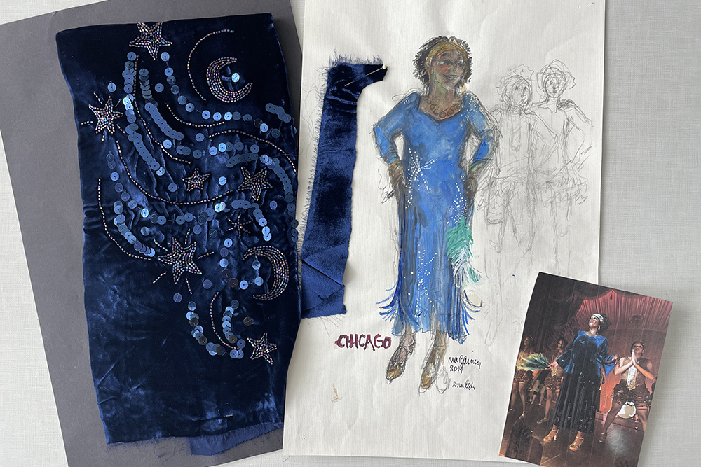 Ann Roth's costume sketches
