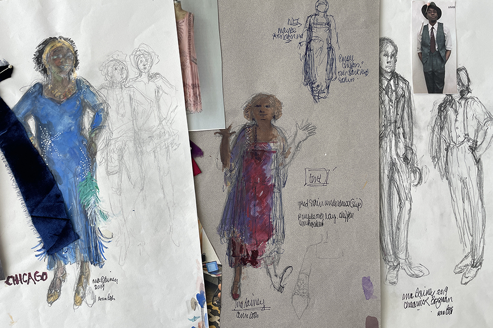 Ann Roth sketches