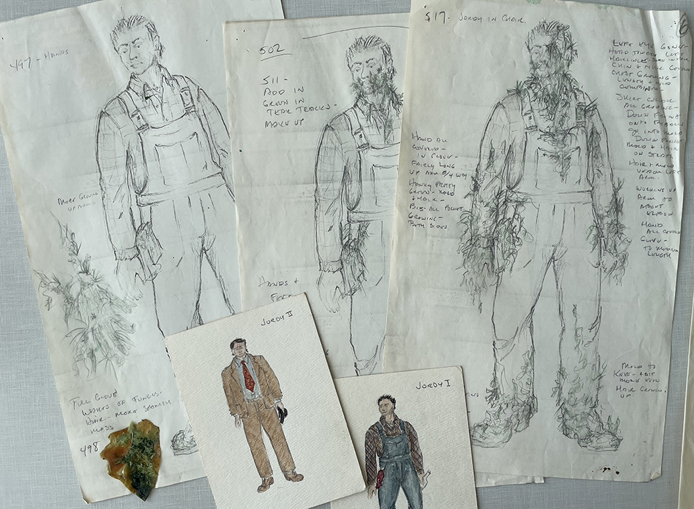 Barb and Cletus Anderson sketches
