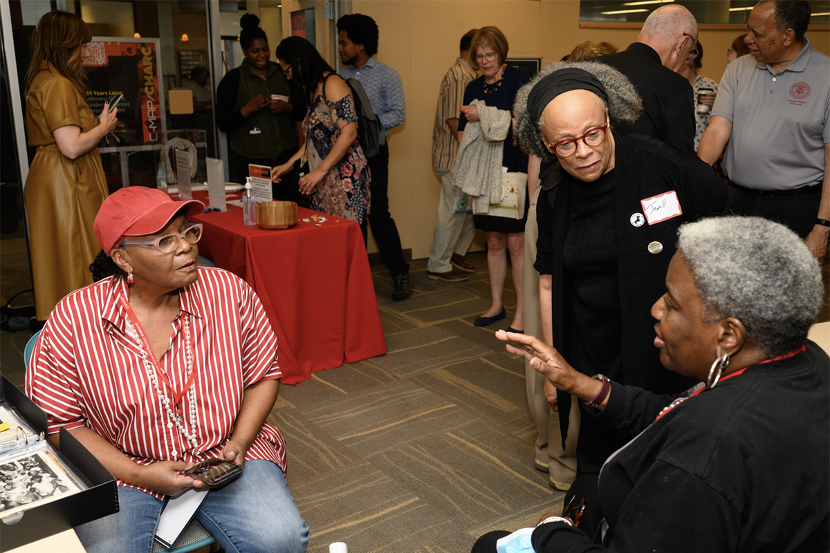Jaime Lynch-Taylor (1973), Jewell Parker Rhodes (DC 1975, 1976, 1979), and Marlyn Marcus (DC 1973).