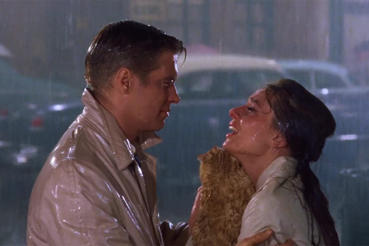 George Peppard in "Breakfast at Tiffany's"