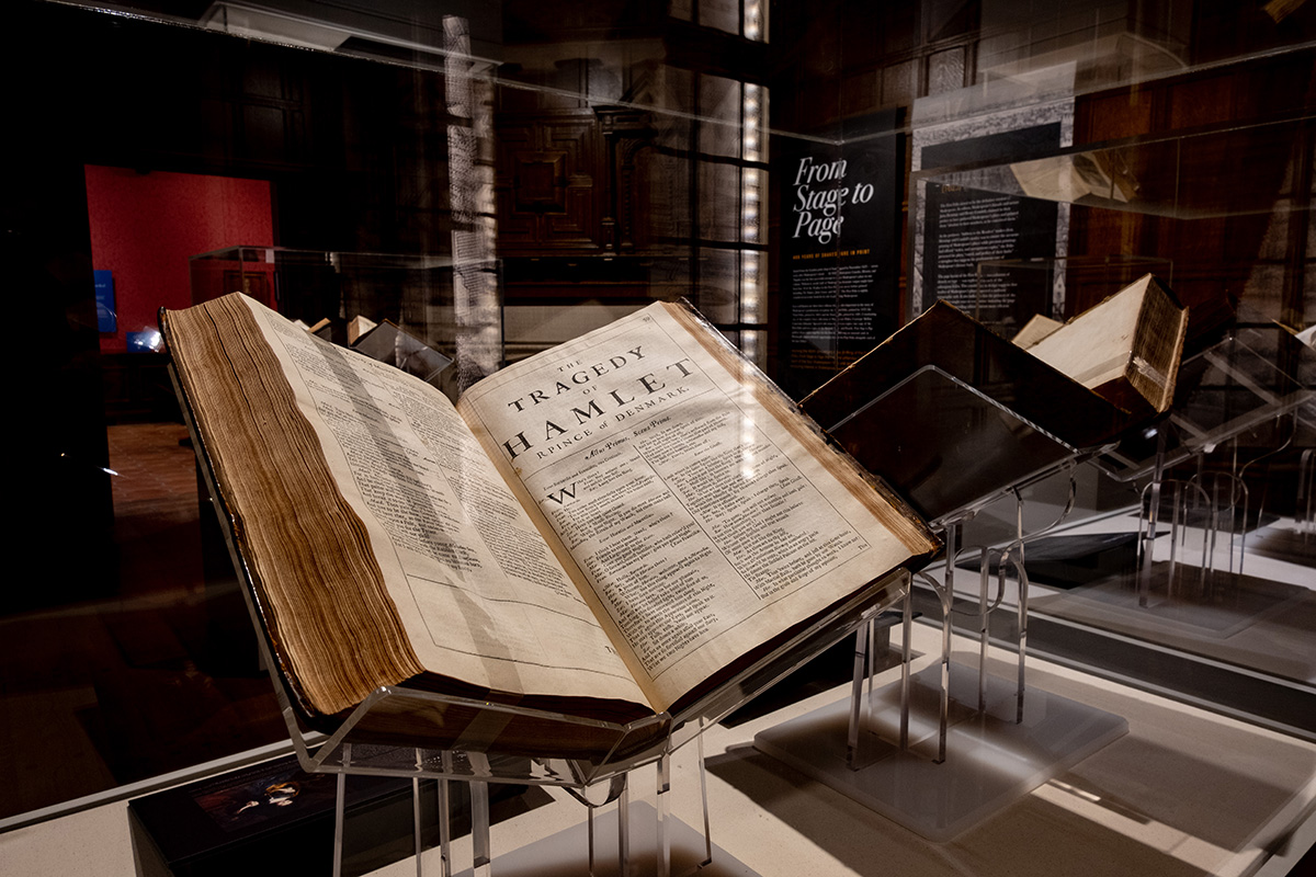 Carnegie Mellon University's Fourth Folio on display at The Frick Pittsburgh.