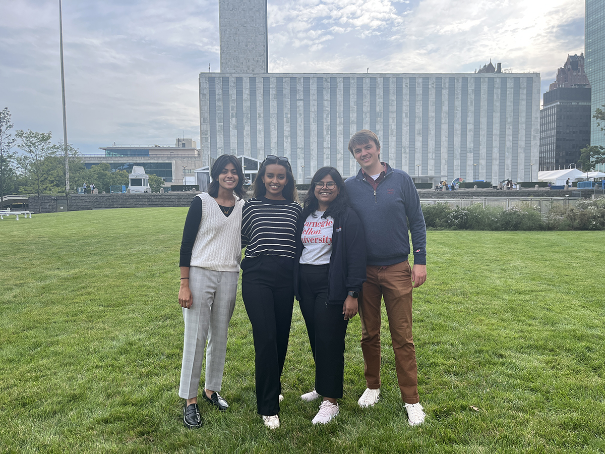 Students at United Nations