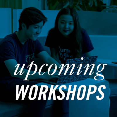 Upcoming Workshops Image